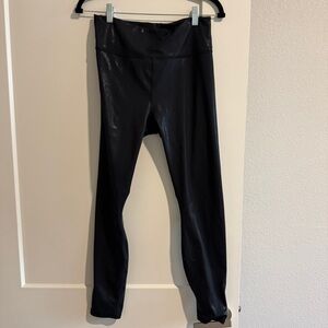 Fabletics Black Shiny Leggings